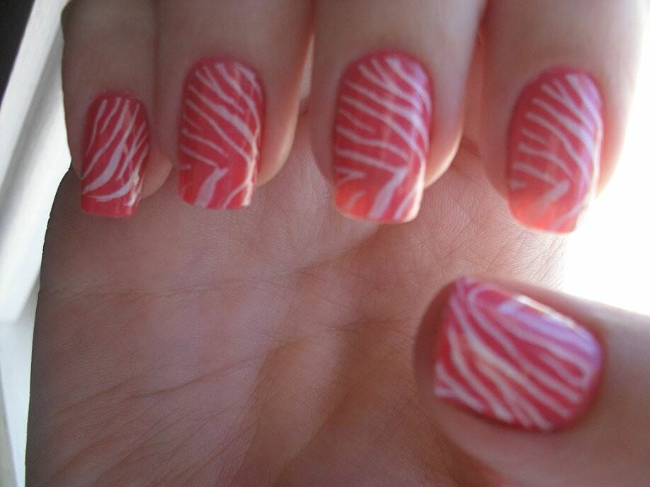 Zebra Nail Art Ideas Paznokci